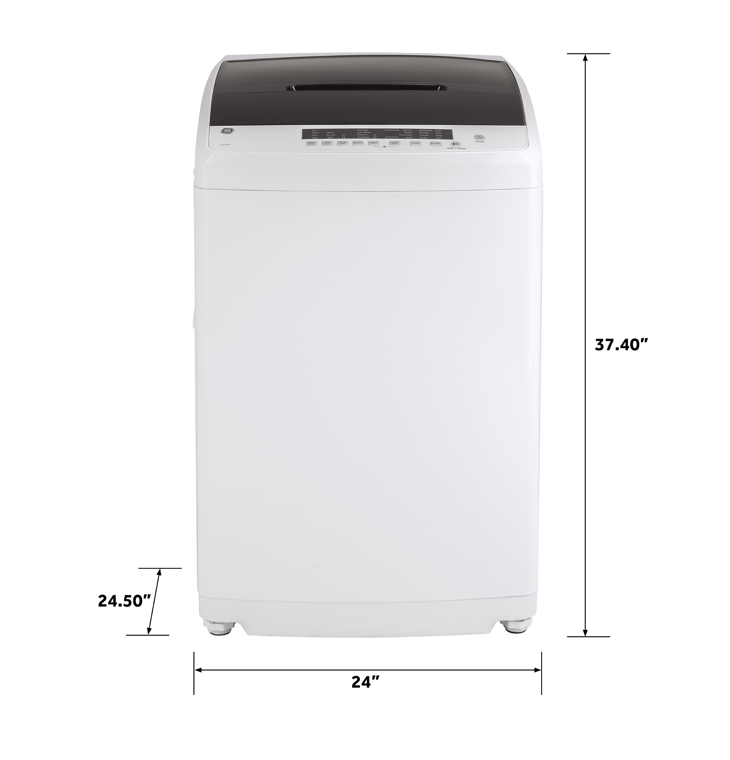 GE Compact Washers Washer GNW128SSMWW | J B Zimmerman