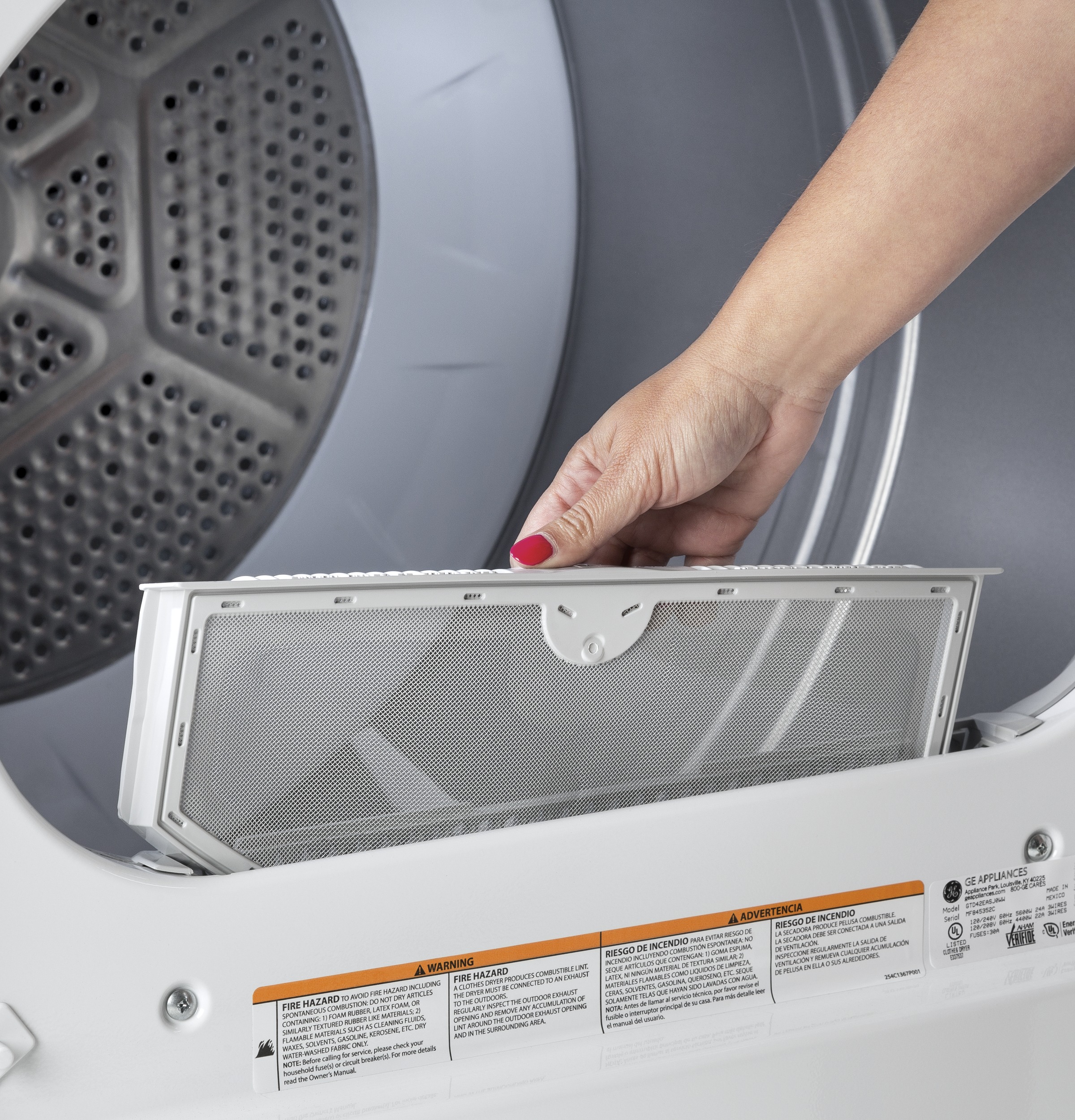 GE Electric Dryers Dryer GTD42EASJWW | J B Zimmerman