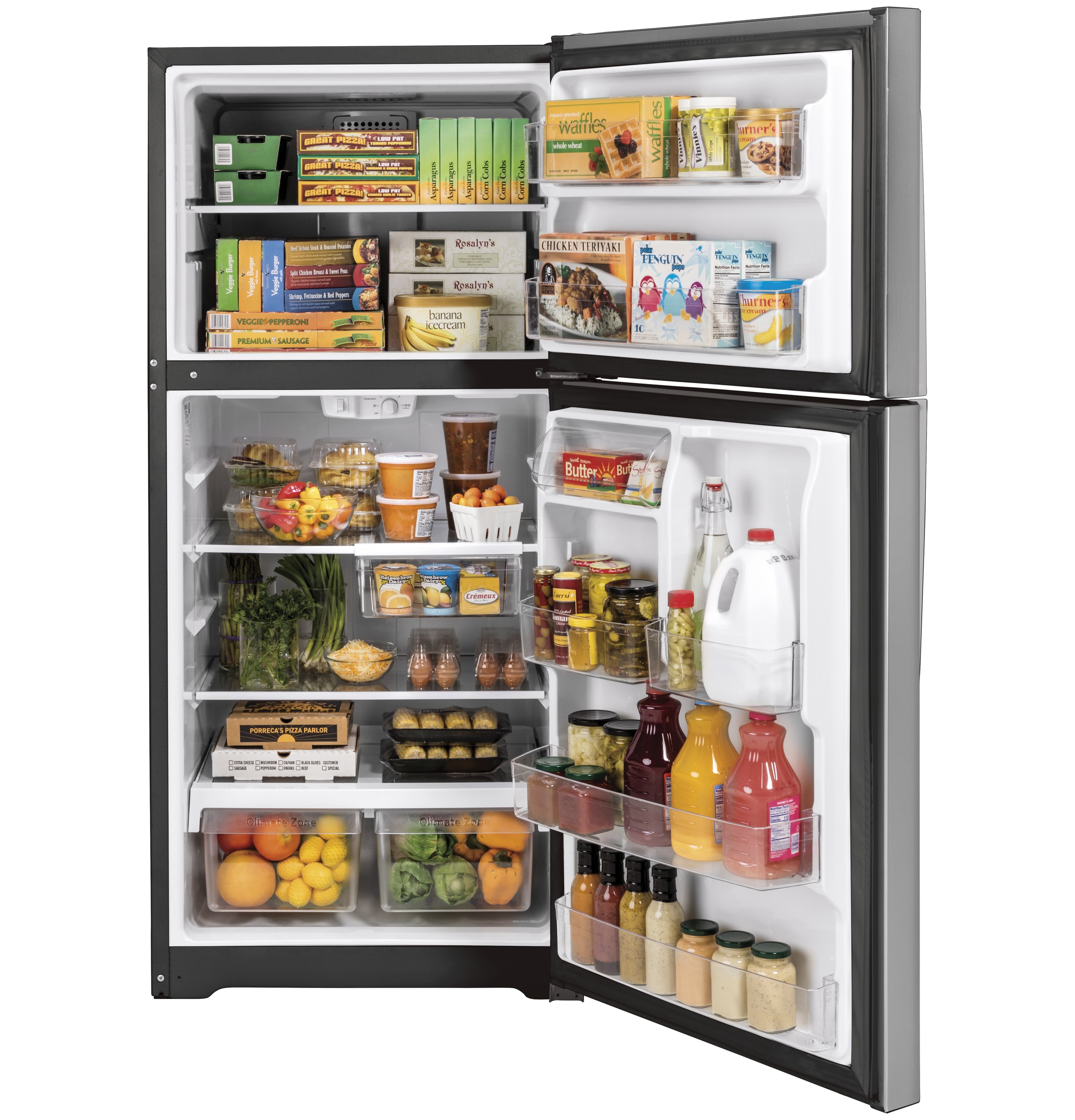 GE Top Mount Refrigeration GTS22KYNRFS | ABW Appliances
