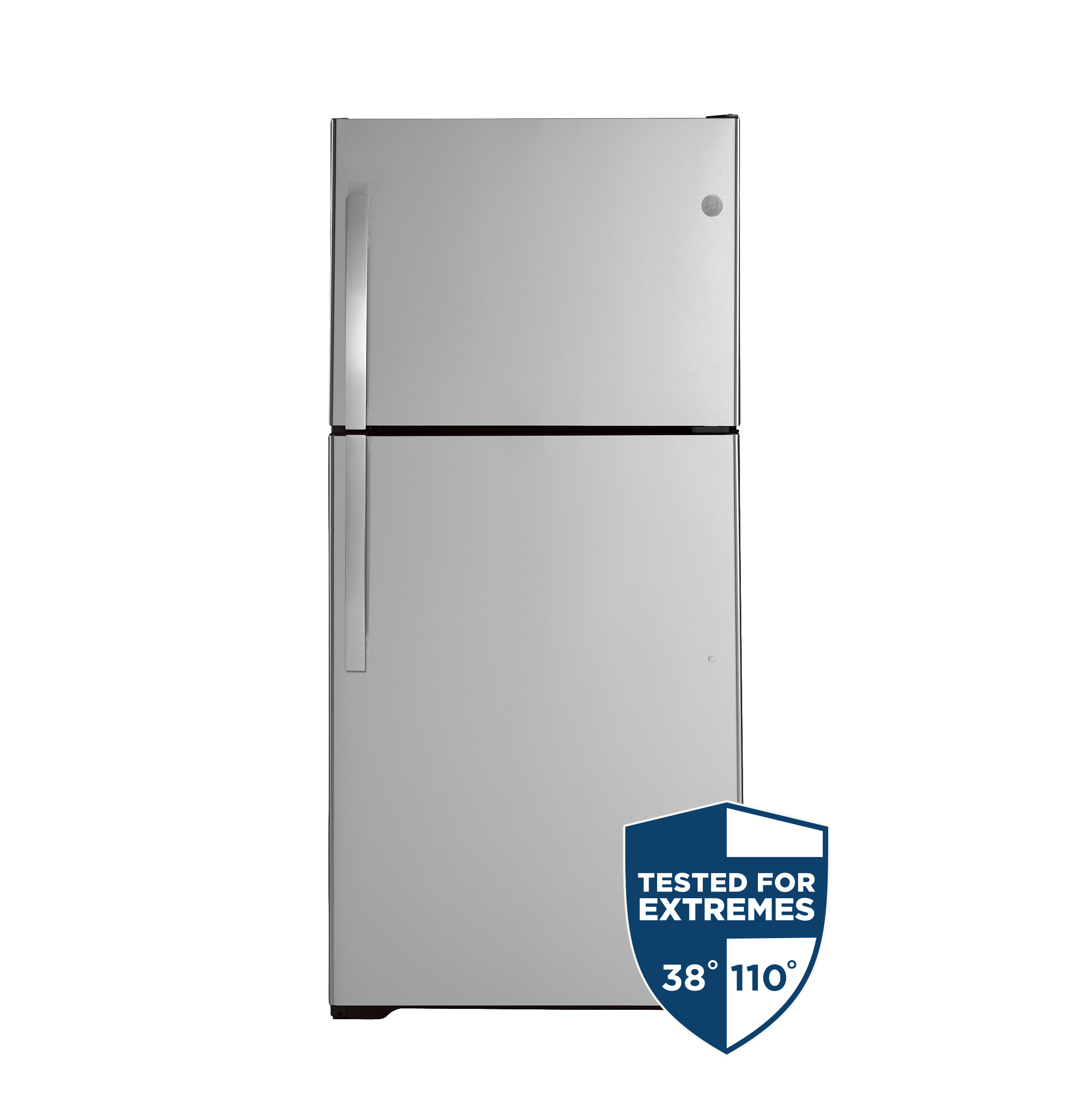 GE - GTS22KYNRFS - GE® 21.9 Cu. Ft. Garage Ready Top-Freezer