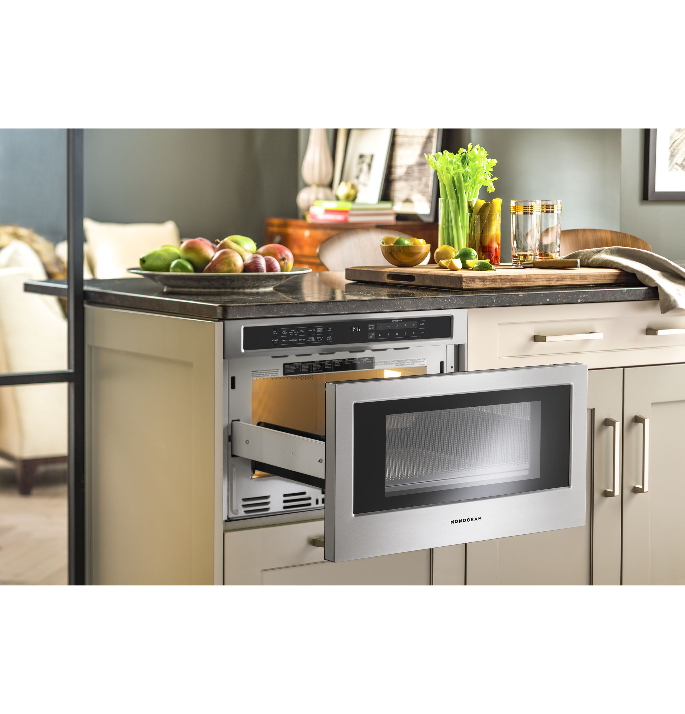 Monogram Drawer Microwave