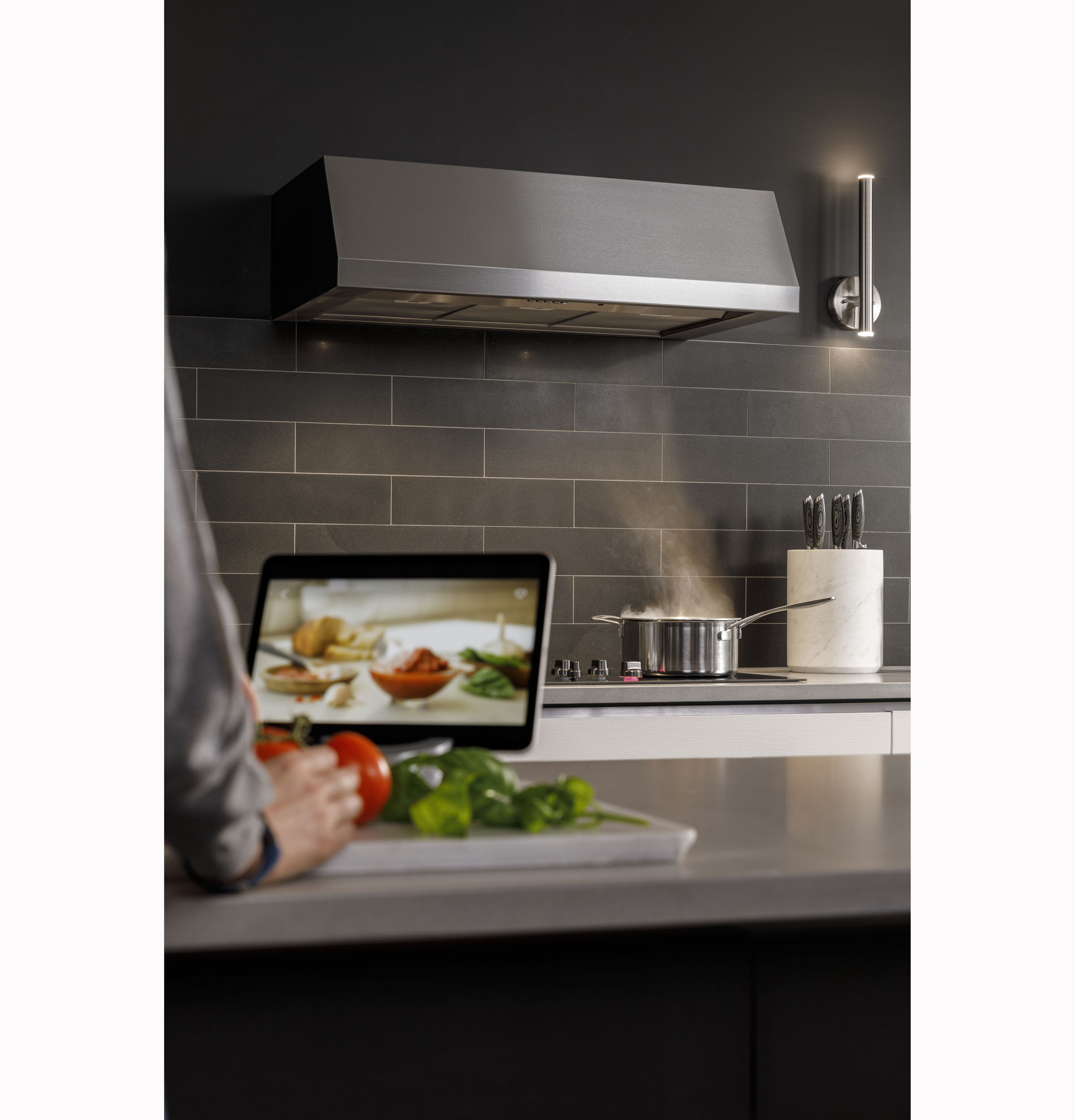 GE Profile Hood