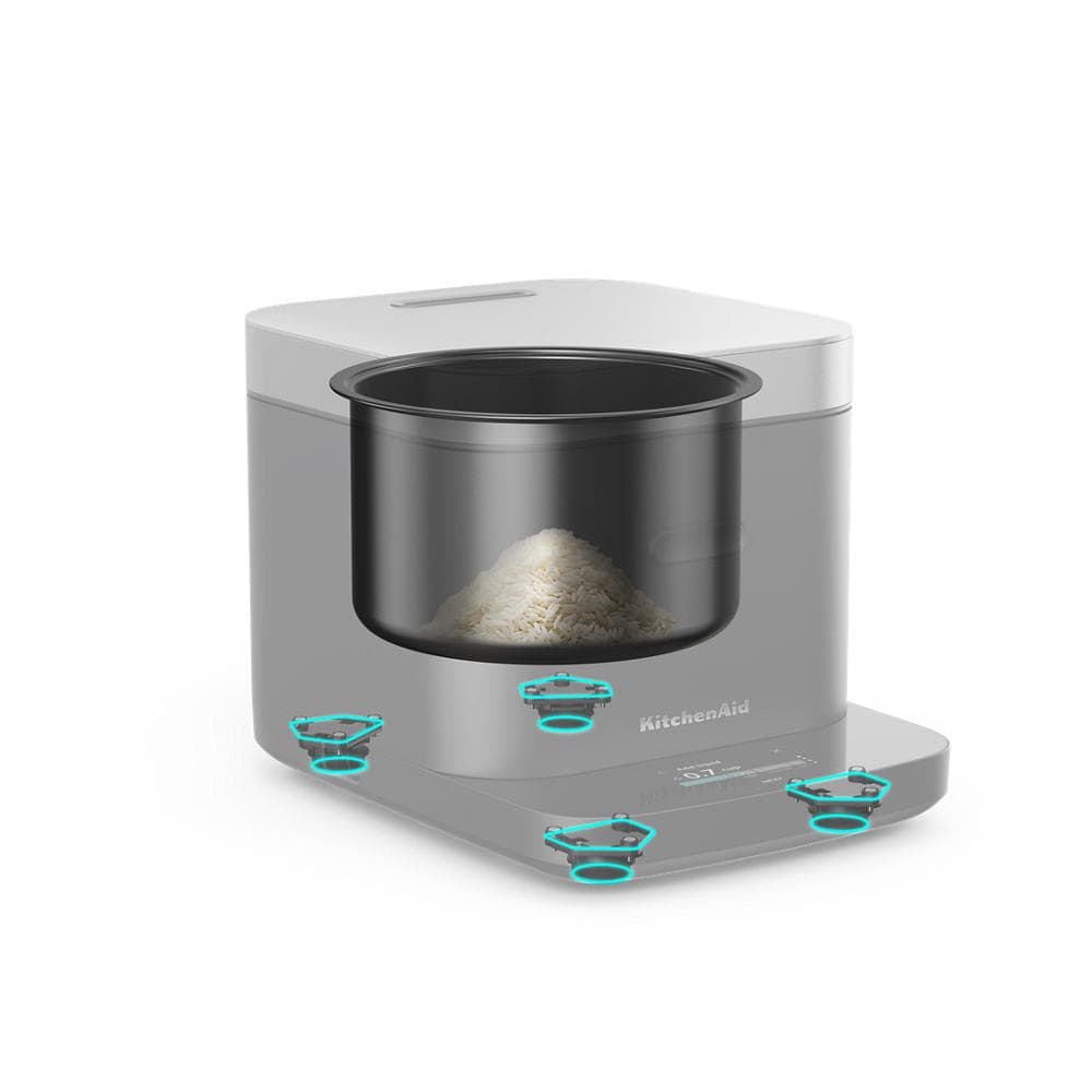 KitchenAid - KGC2154BM - KitchenAid® Compact Grain and Rice Cooker ...