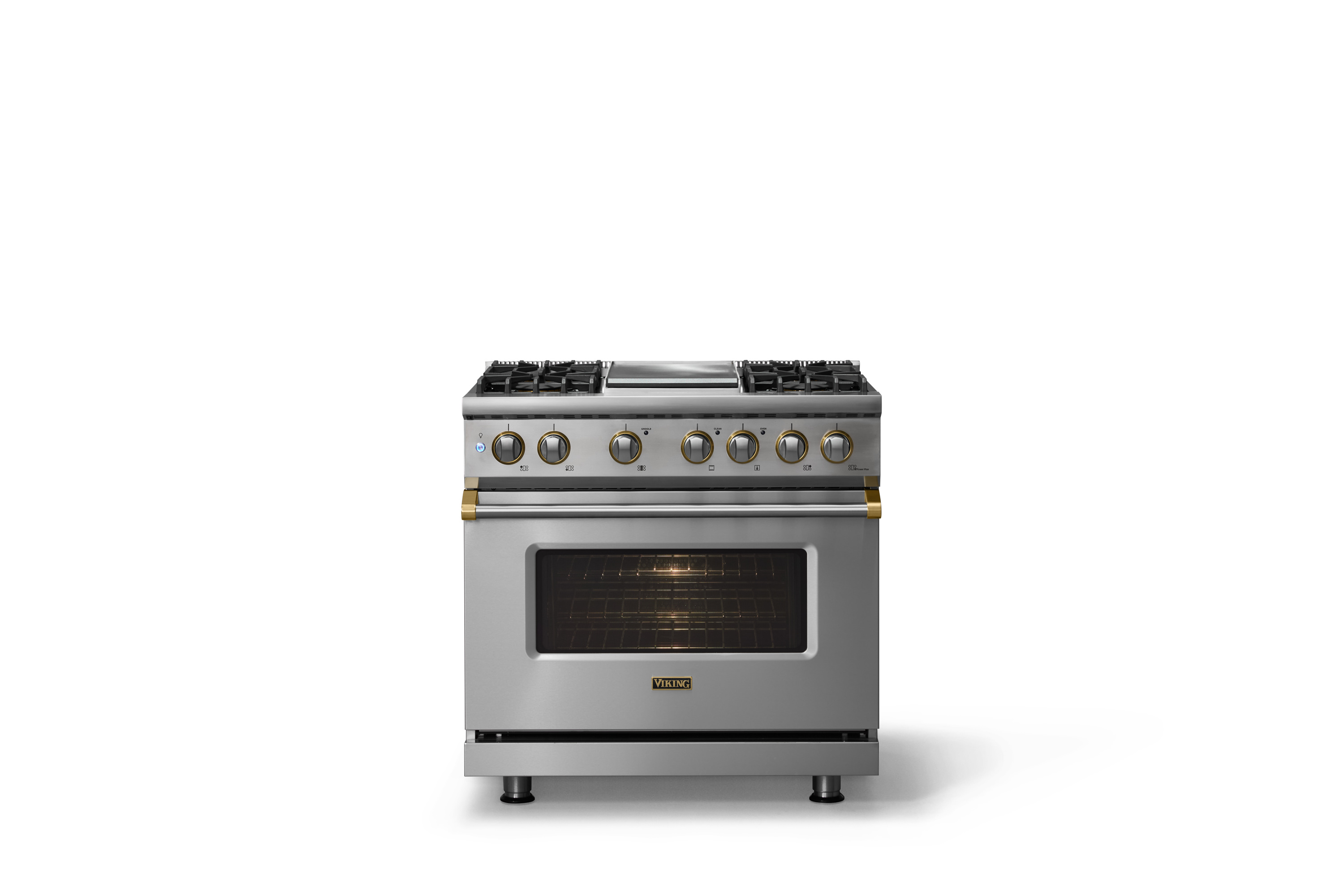Viking Dual Fuel Range VDR53644GSSBBLP | ABW Appliances