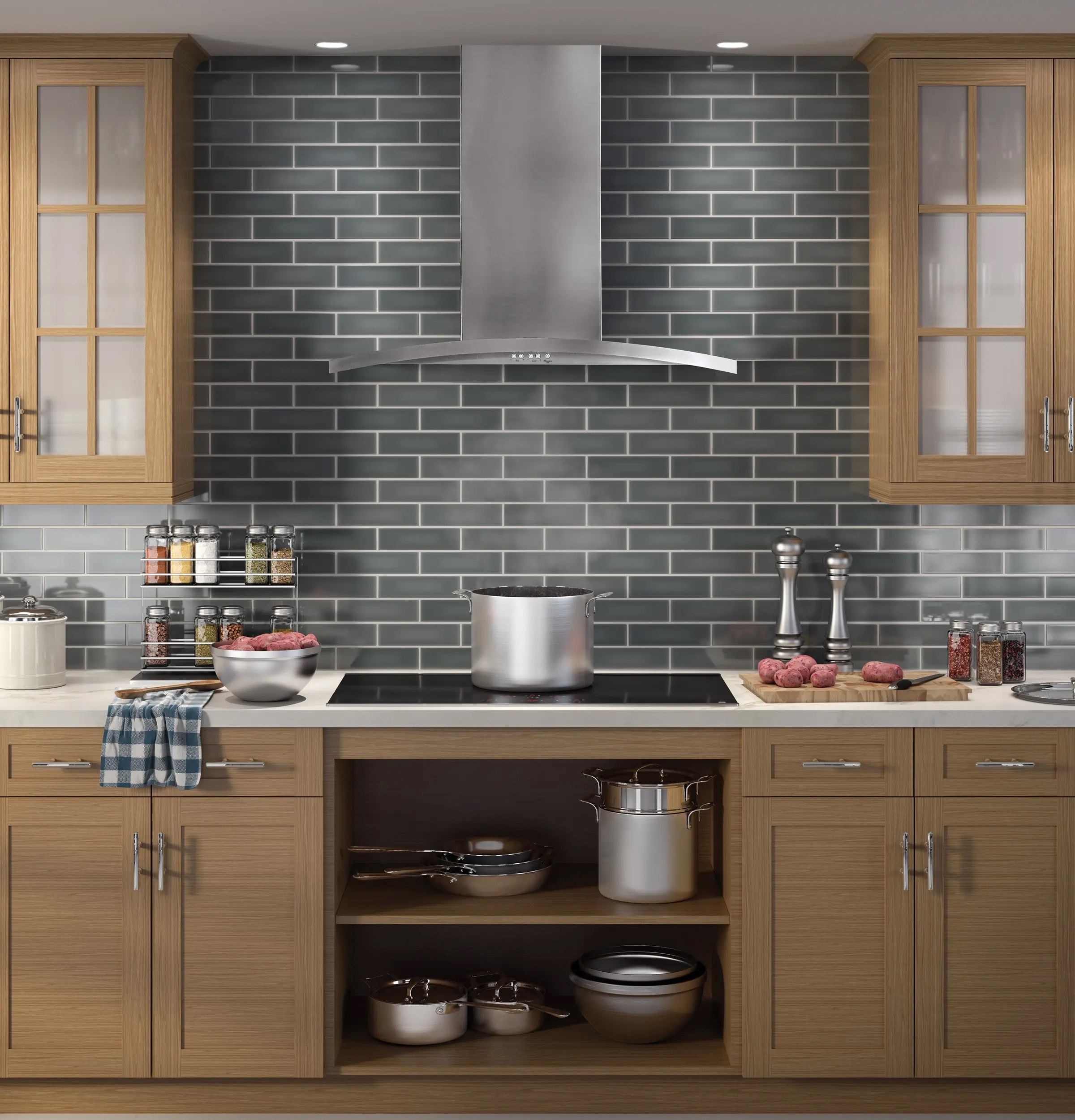 GE Profile Chimney Hood - Thumbnail 3