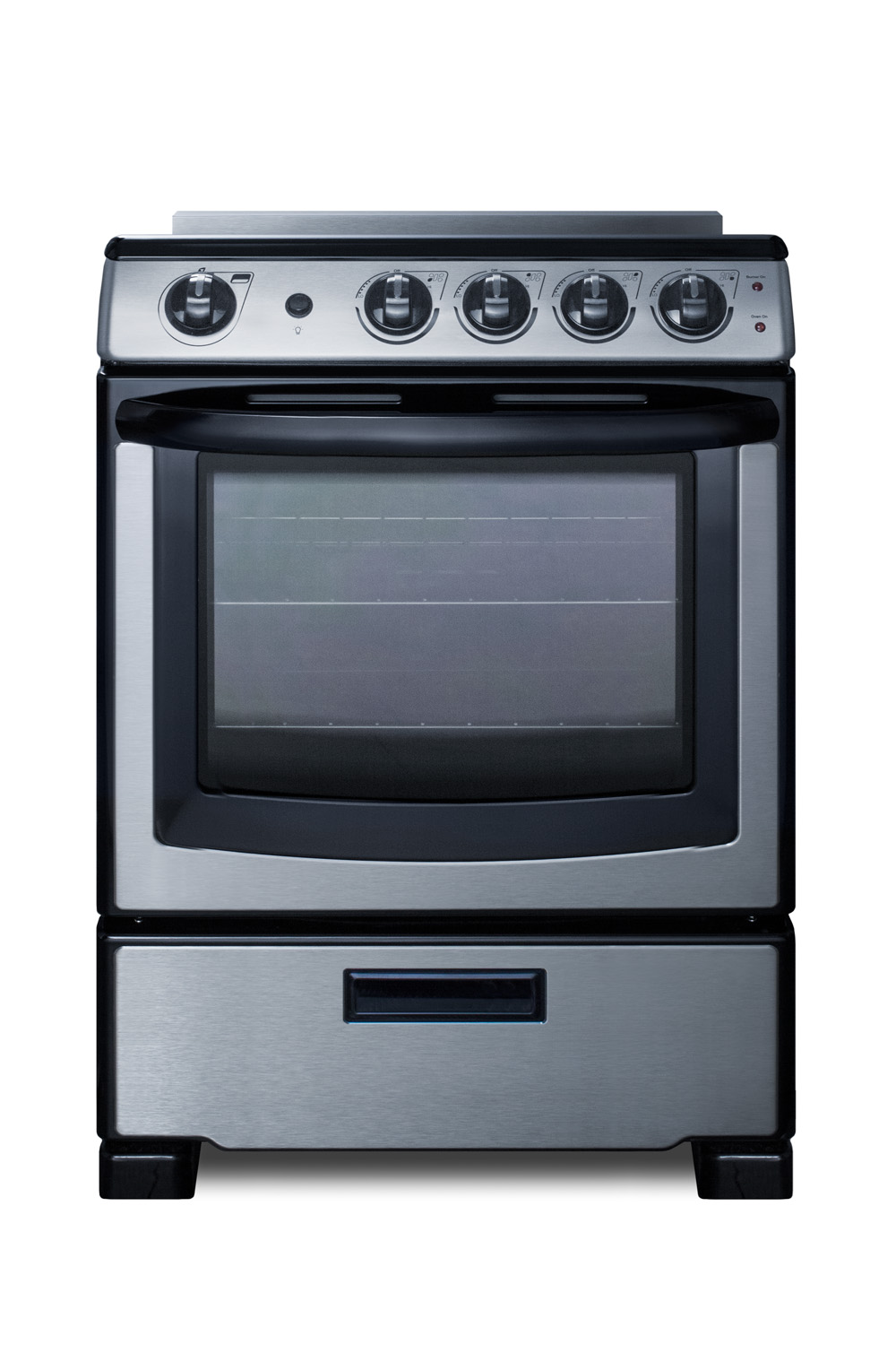 Summit REXH24RSS Electric Range and Hood