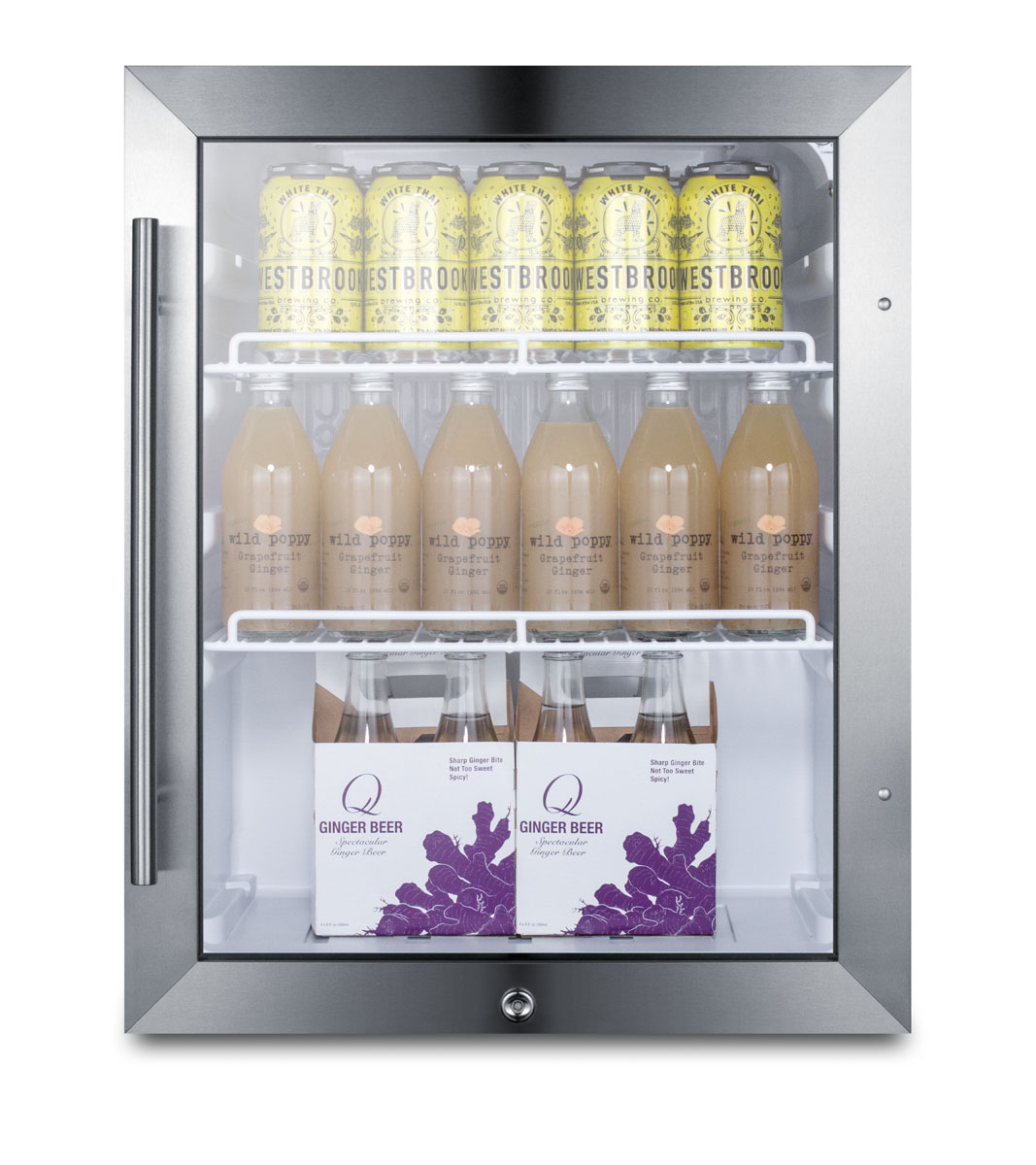 Summit SPR314LOSCSS Beverage Center