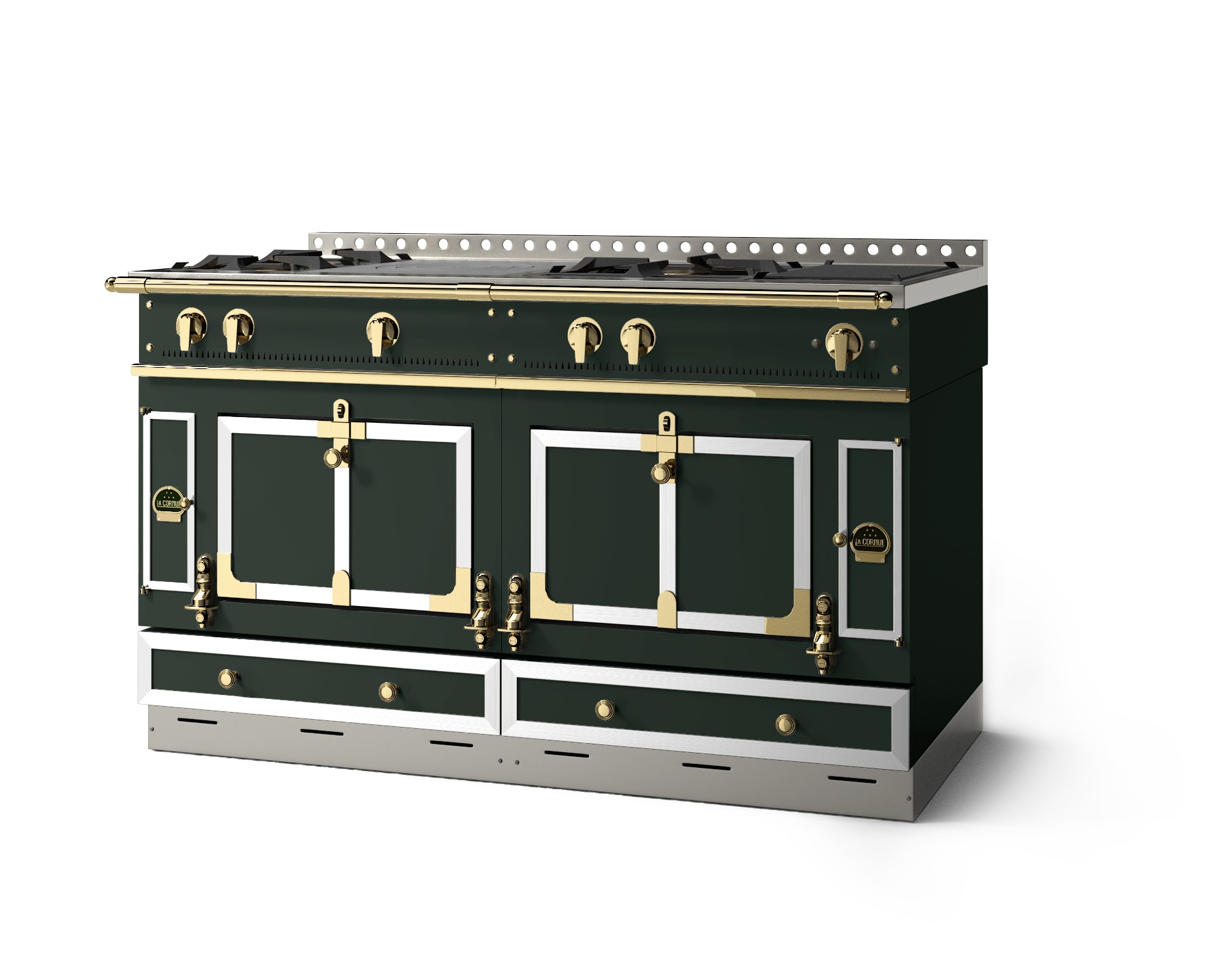 エルセーヌ　クール　ゴージャス La Cornue Dual Fuel Range G46L9-SN-K | ABW Appliances