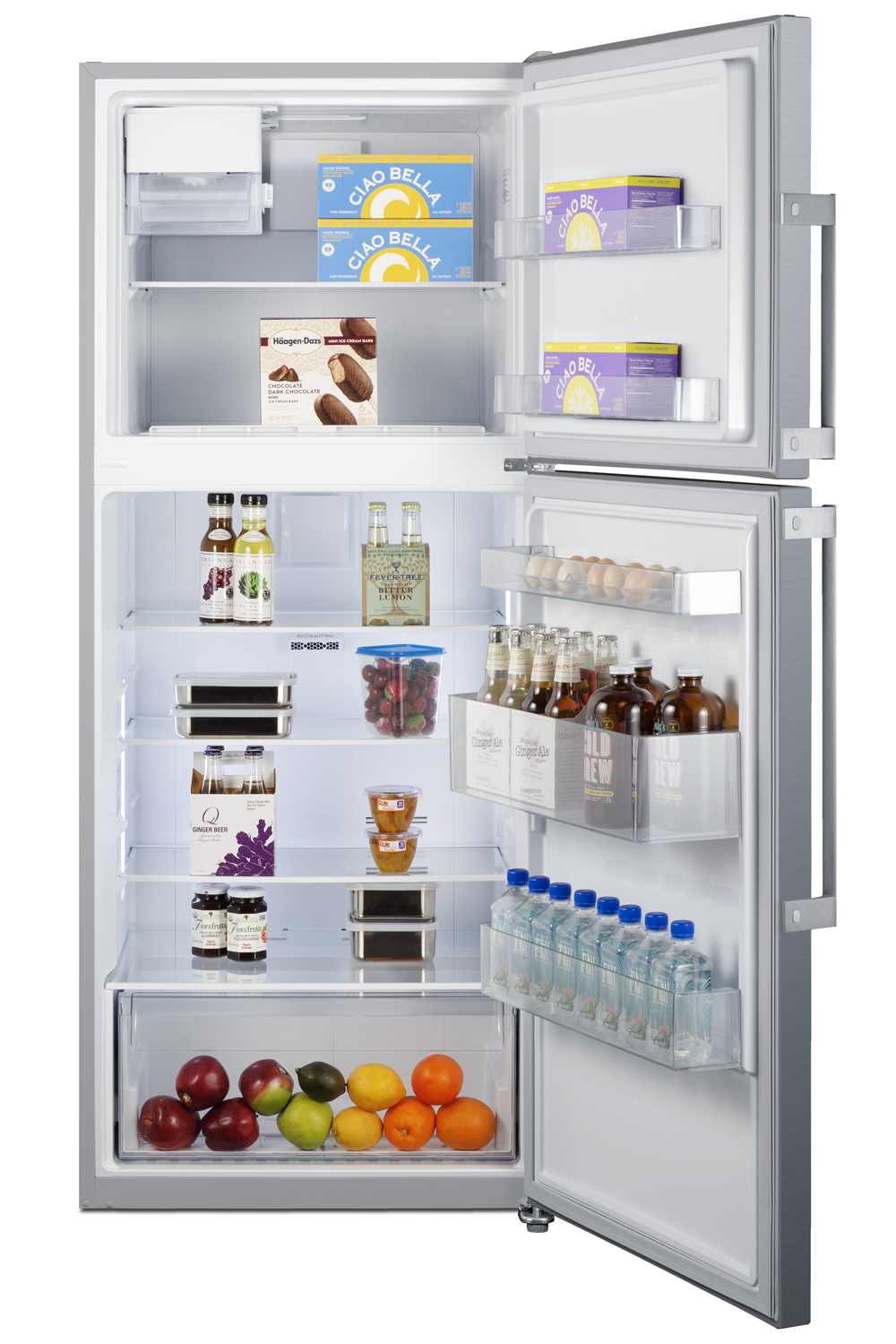 Summit Top Mount Refrigerator-Freezer - Thumbnail 3