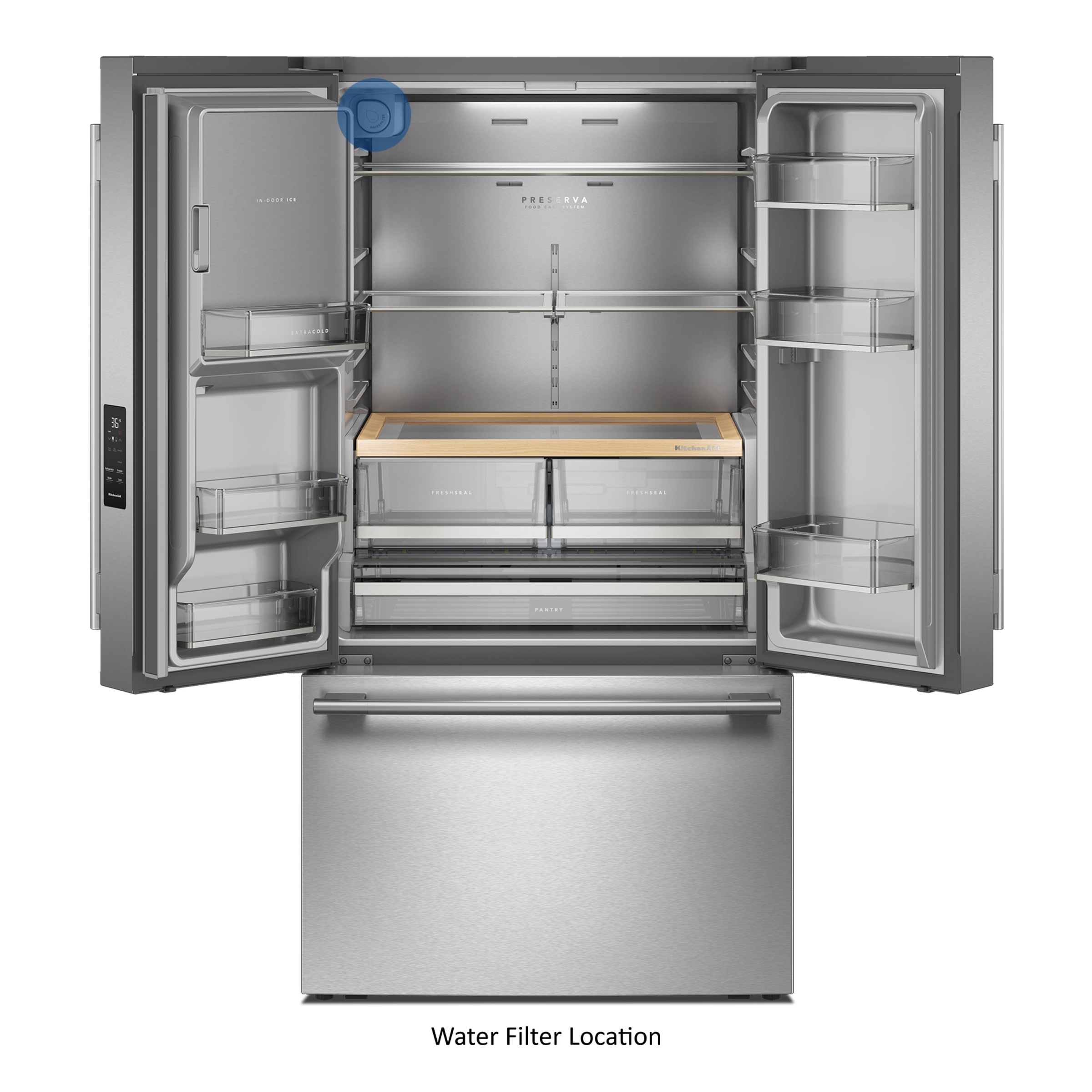 KitchenAid French Door Refrigeration KRFF436SPS | J B Zimmerman
