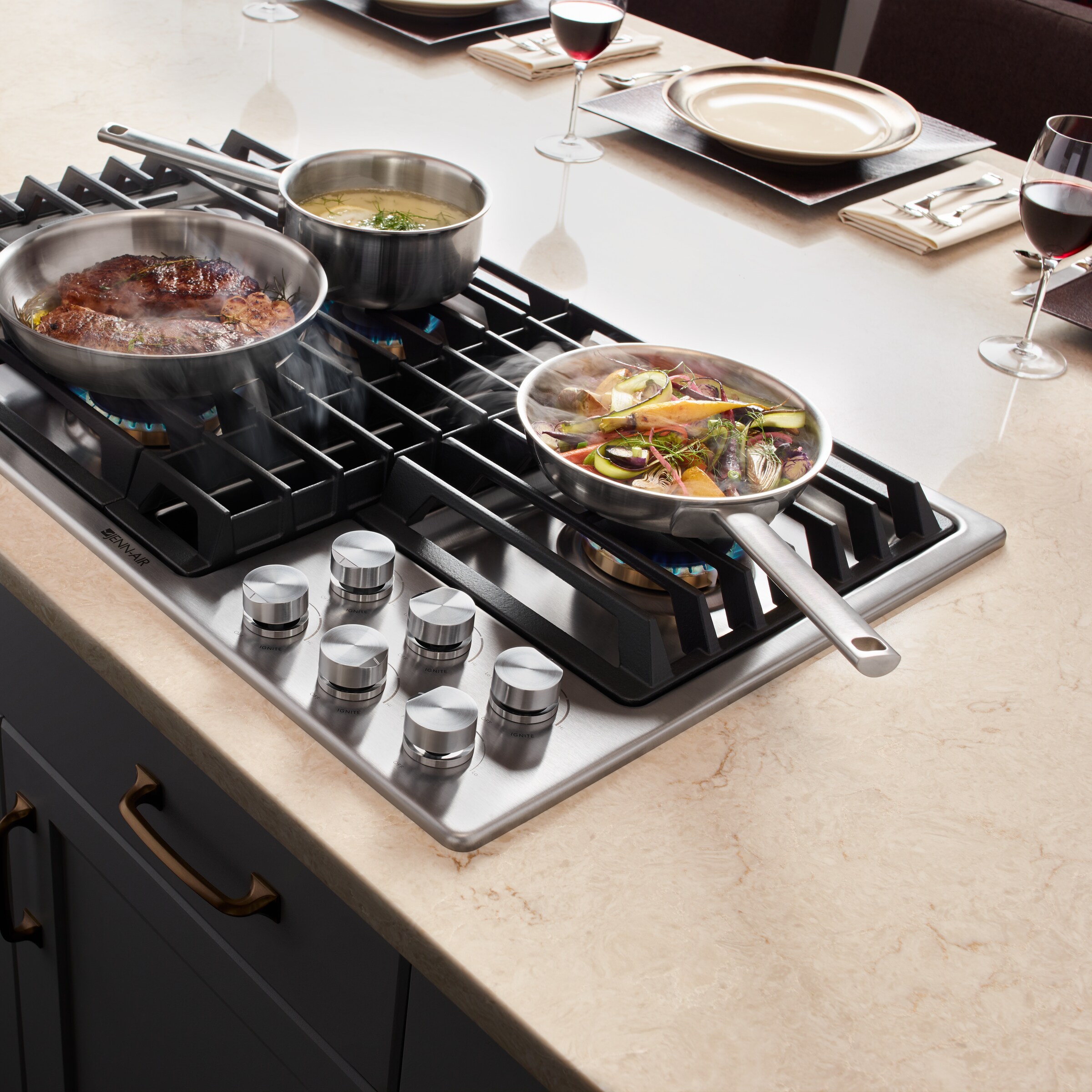 Jenn-Air Downdraft Cooktops Cooktop JGD3536GS | Shore Appliance