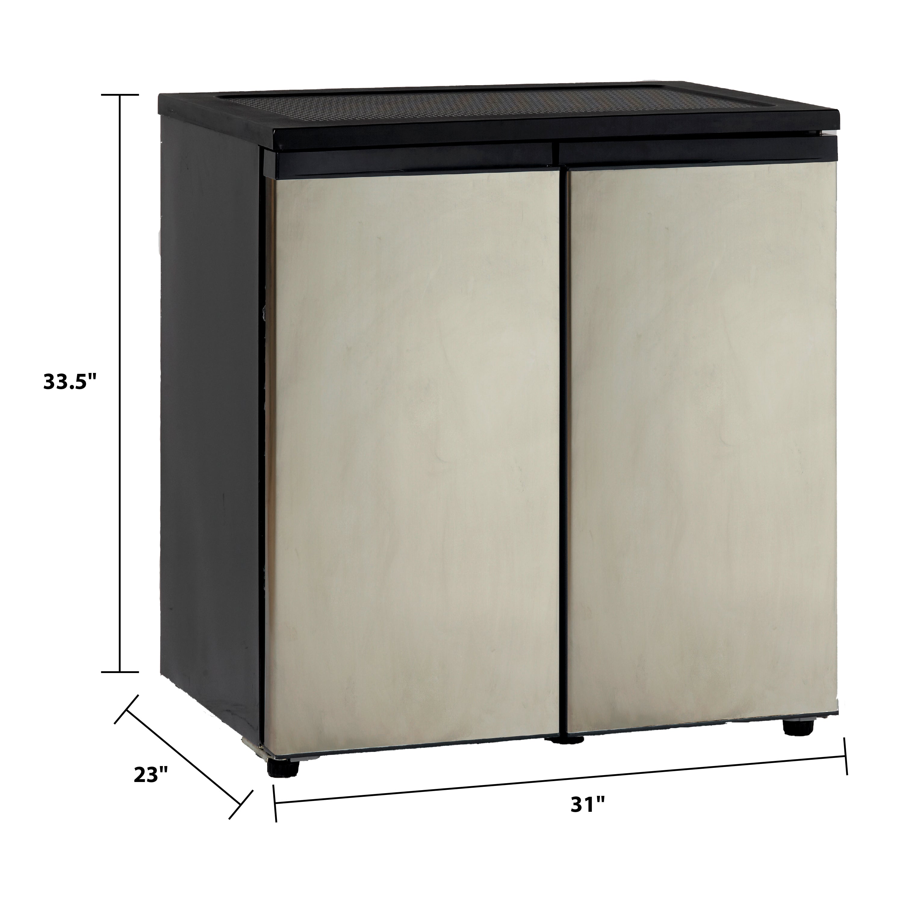 Avanti - RMS551SS - Avanti 5.5 cu. ft. Compact Refrigerator