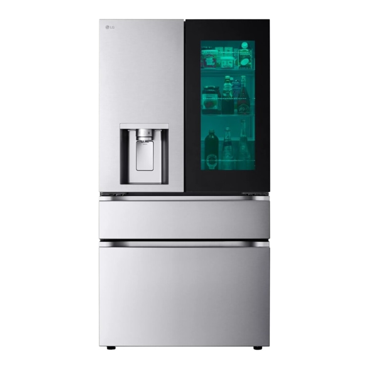 LG - LH29S8565S - 29 cu. ft. Smart InstaView Door-in-Door Standard