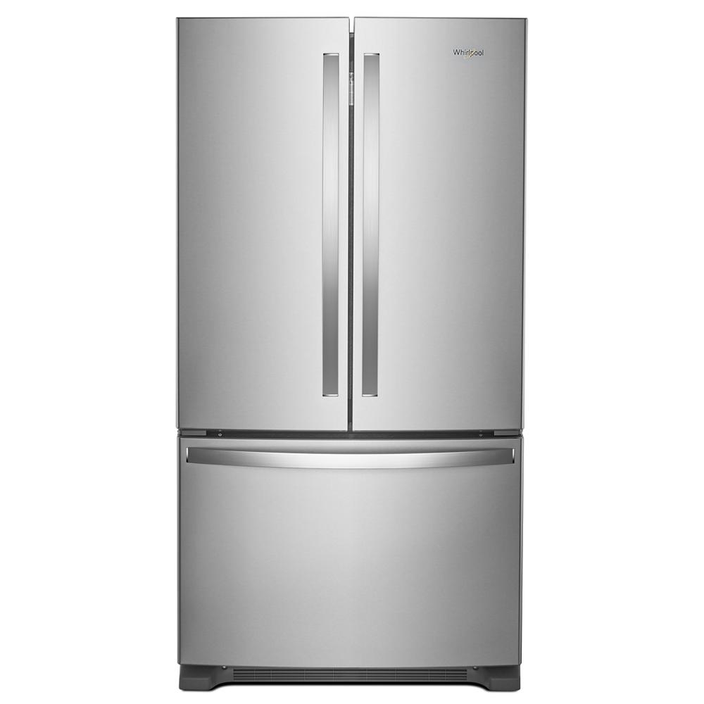 Whirlpool 36-Inch Wide Full-Depth French Door Bottom Mount Refrigerator - 25 cu. ft.