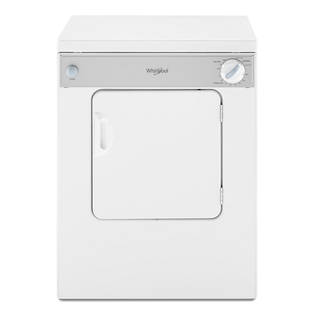 Whirlpool 3.4 cu. ft. Compact Front Load Dryer with Flexible Installation