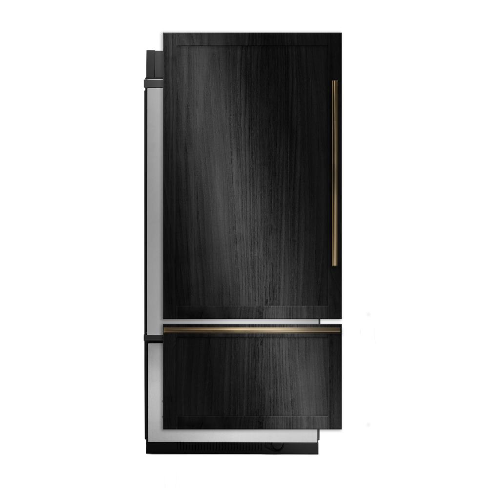 Jenn-Air 36” Panel-Ready Built-In Bottom-Freezer Refrigerator (Left-Hand Door Swing)