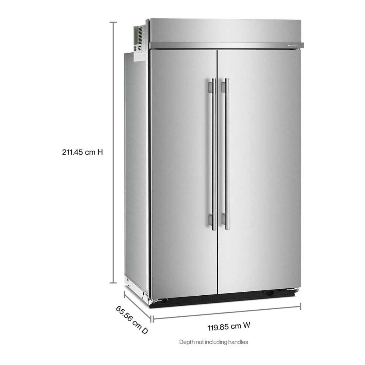 KitchenAid - KBSN748SPS - 29.4 Cu. Ft. 48-Inch Built-In Side-by