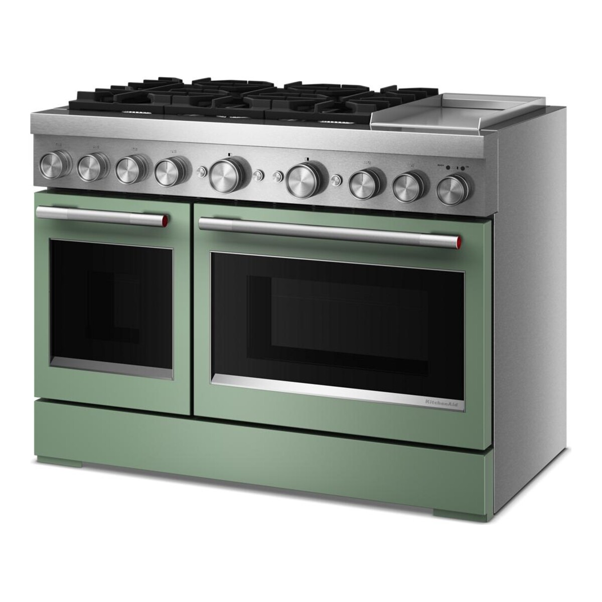 KitchenAid - KFDD948SDC - 48-Inch 6 Burner Commercial-Style Dual