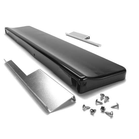 Unbranded Backsplash for Slide-In Range - Black