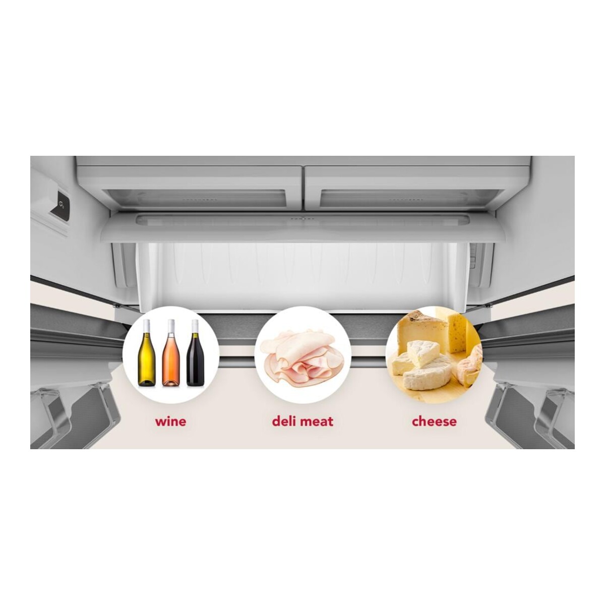 KitchenAid French Door Refrigeration KRFC136TPA | Voss TV