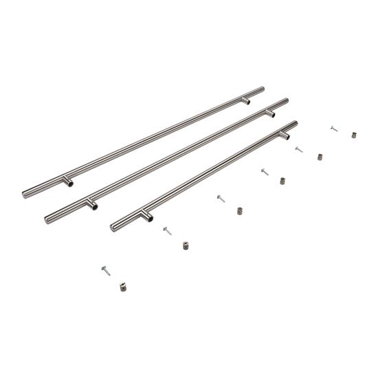 Unbranded French Door Bottom Mount Refrigerator Euro/Towel Bar Style Handle Kit