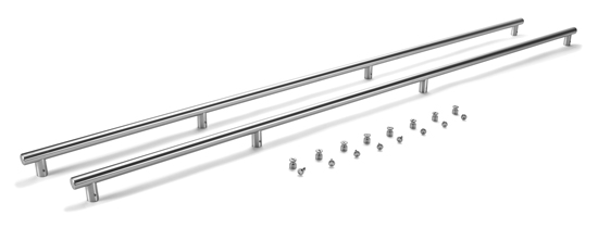 Unbranded Side-by-Side Refrigerator Euro/Towel Bar Style Handle Kit
