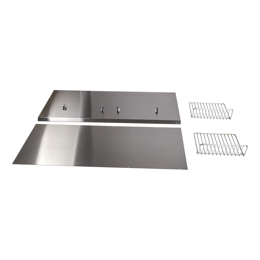 Unbranded Backguard with Shelf - 48" Stainless Steel