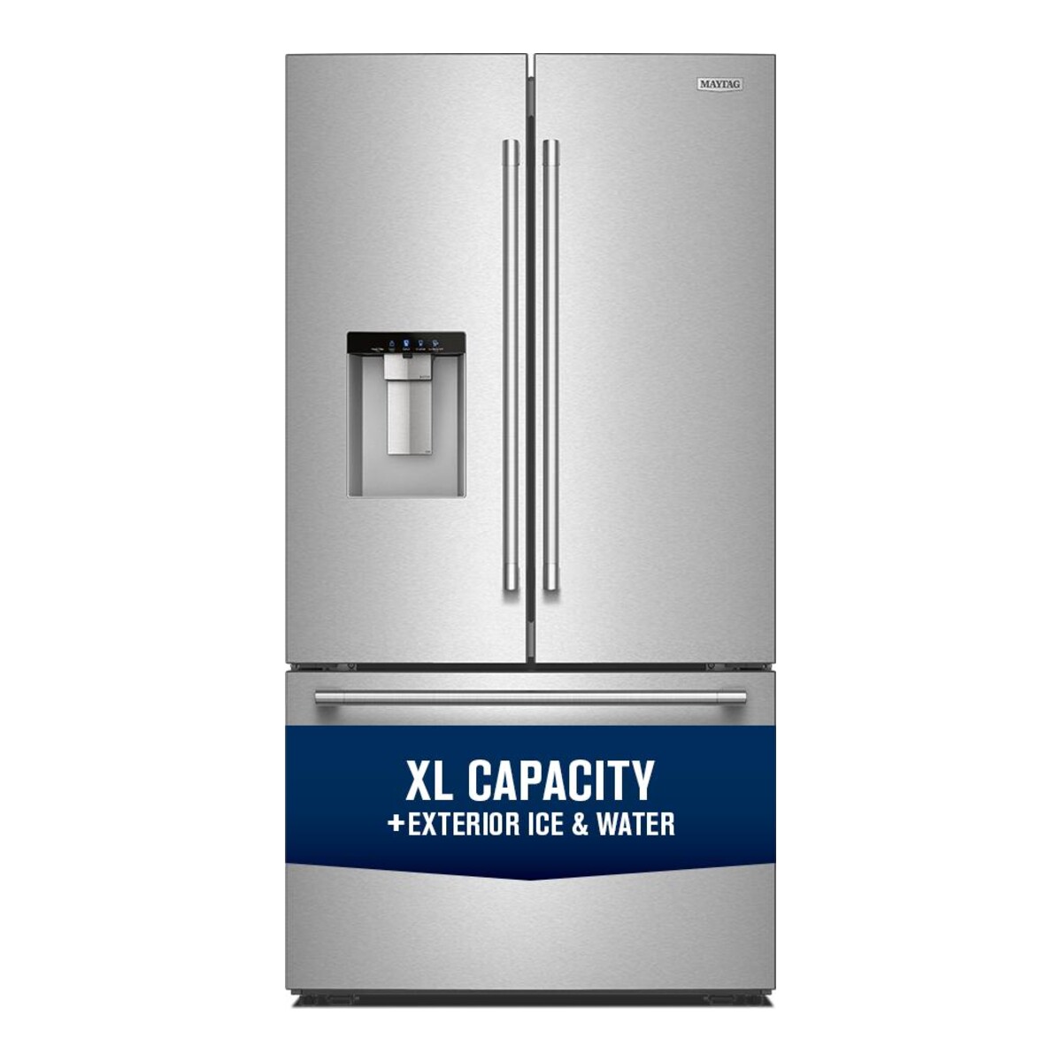 フリーザー483 Maytag - MRFF5336TZ - Maytag® 30 Cu. Ft. XL Capacity French Door