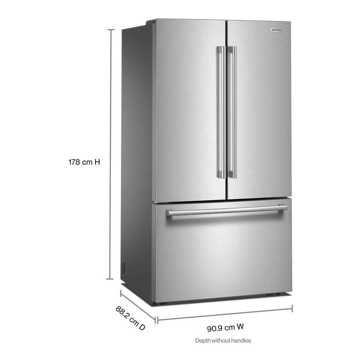 Mi-manページ Maytag - MRFF4336TZ - Maytag® 31 Cu. Ft. XL Capacity French Door