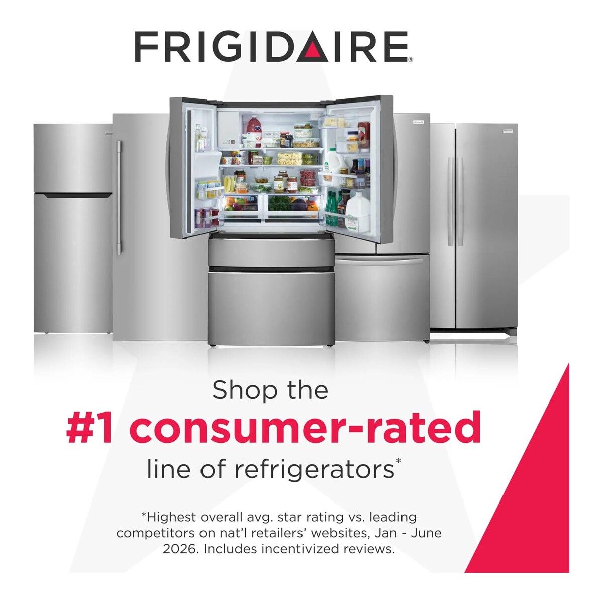 Frigidaire - FRTE2246AV - 22 Cu. Ft. Garage Ready Top Freezer ...