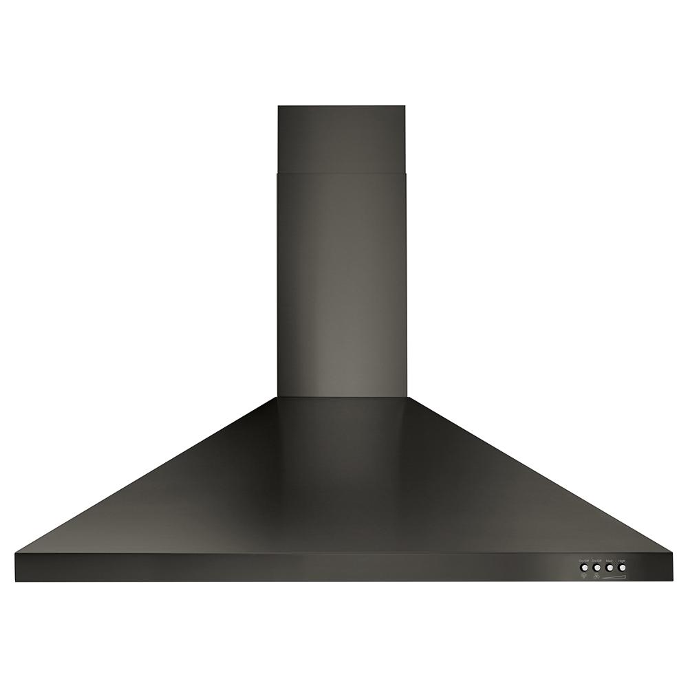 Unbranded 36" Contemporary Black Stainless Wall Mount Range Hood