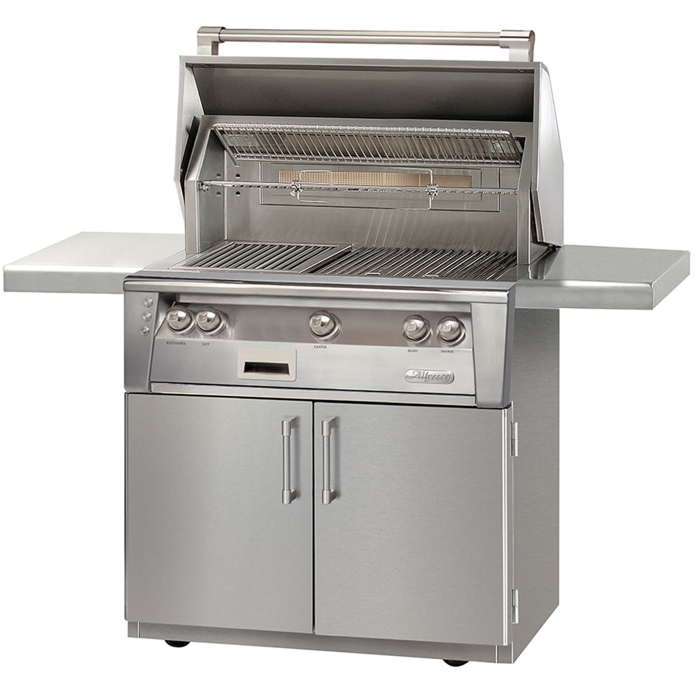 Alfresco 36-In. Liquid Propane Grill with Sear Zone on Cart