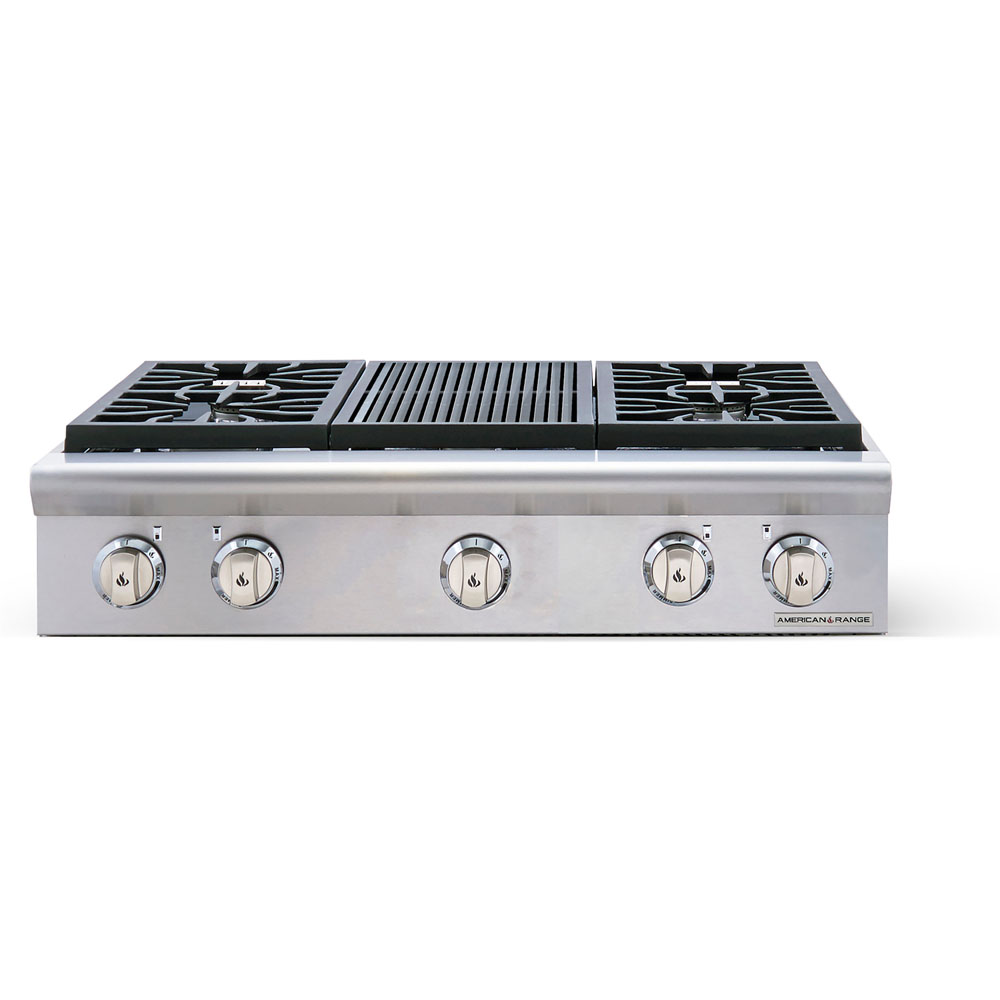 American Range Legend ARSCT-364GR-L Gas Cooktop - Natural Gas