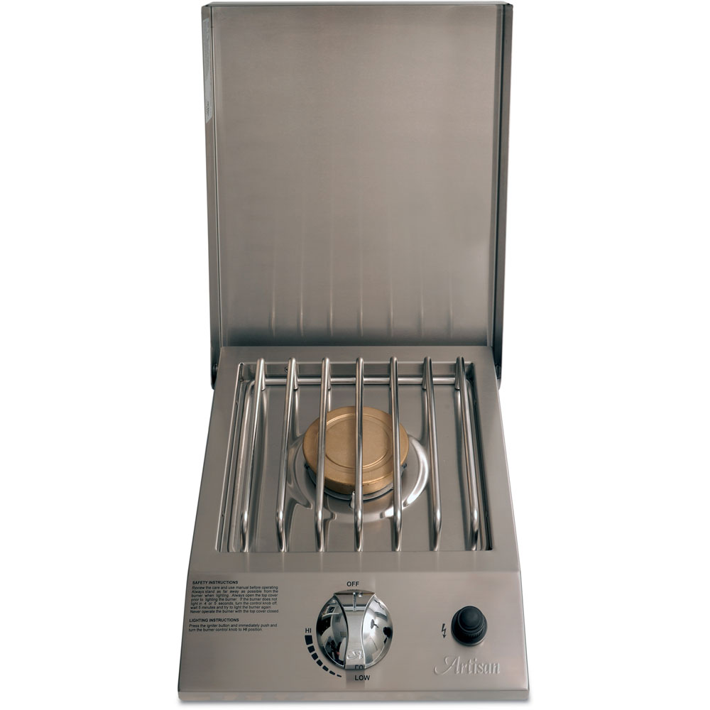 Artisan Grills Single Side Burner - Liquid Propane