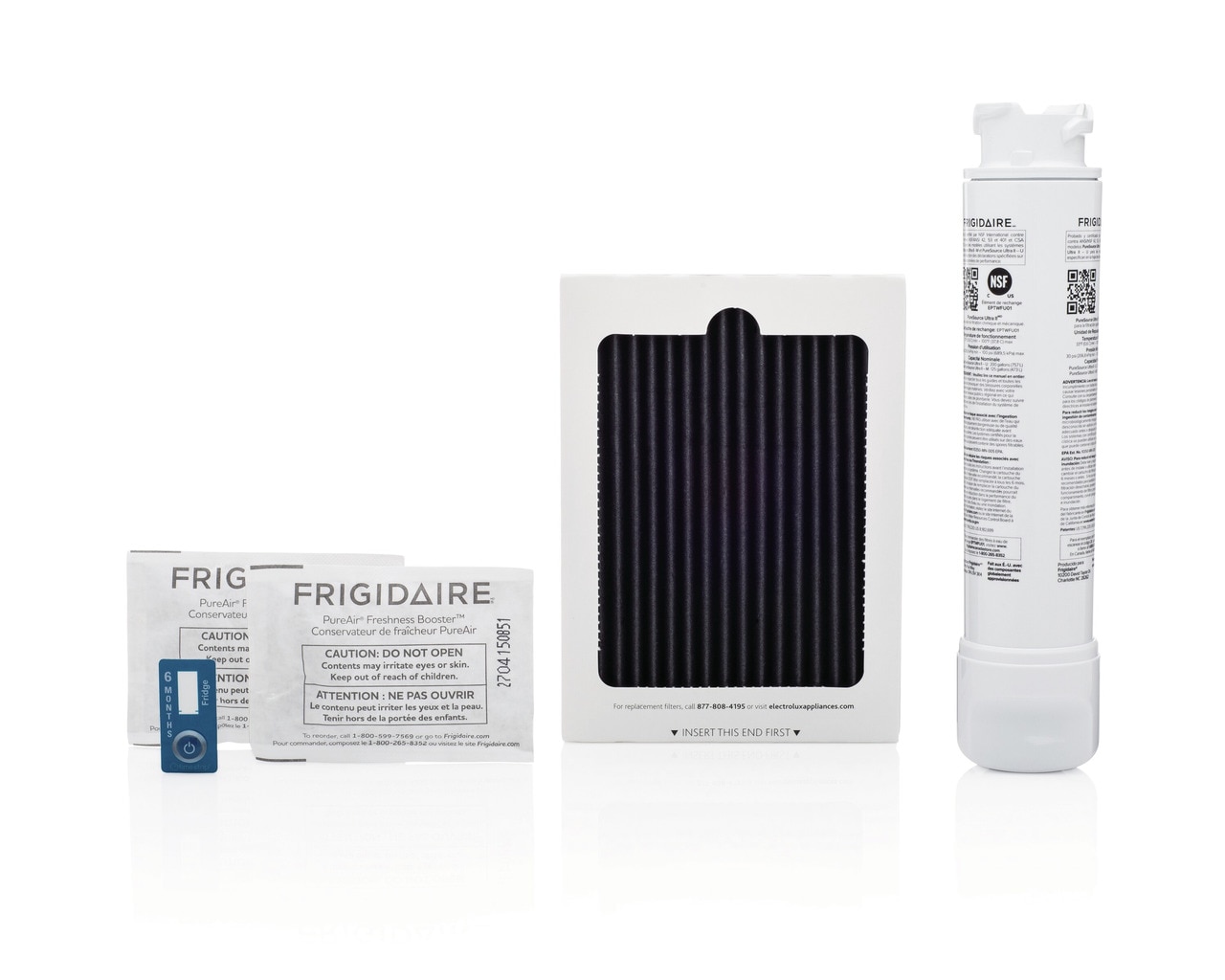 Frigidaire PureSource Ultra® II Refill Pack Contains Water Filter, Air Filter and Freshness Booster Filters Only