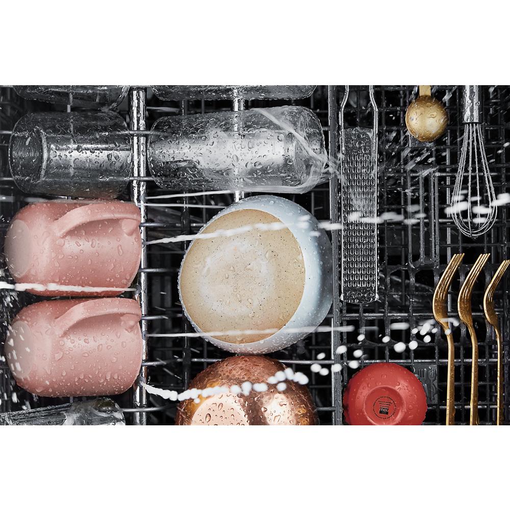 KitchenAid KDFM404KPS 360° Max Jets™ Third Rack Dishwasher with 50