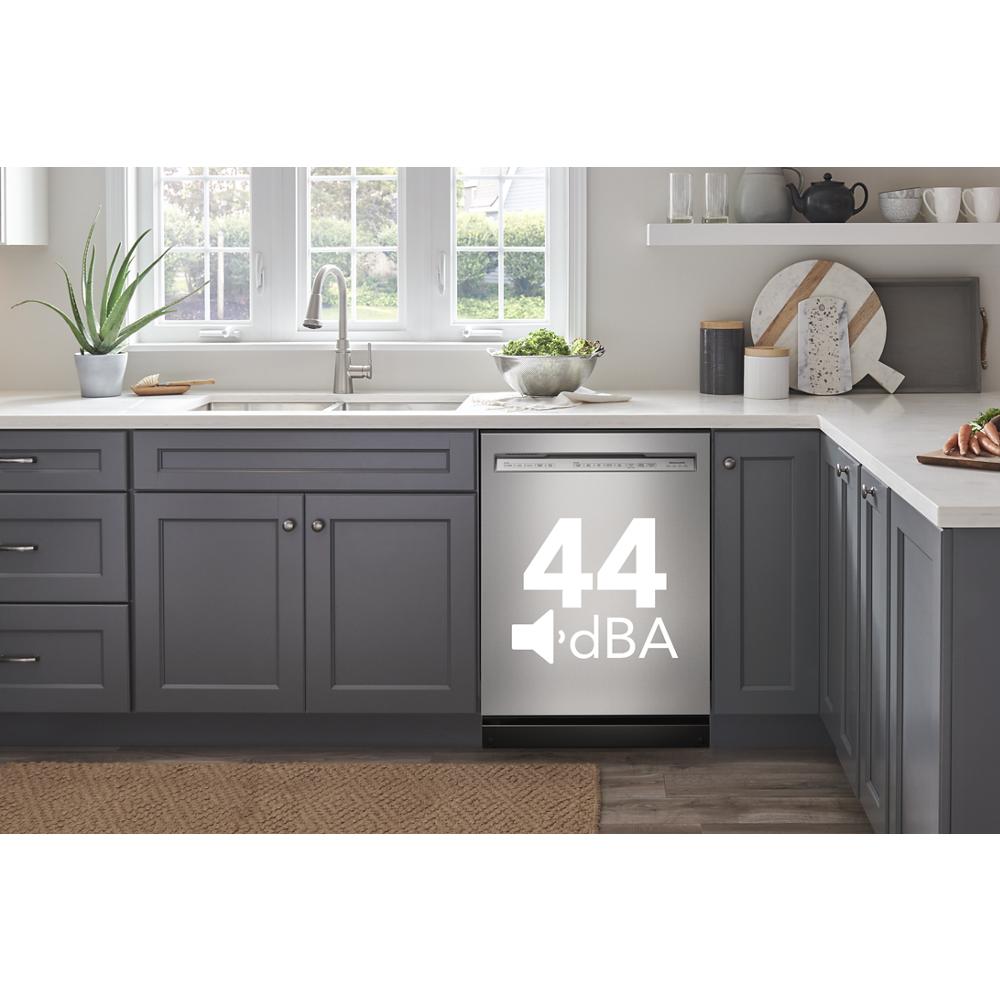 KitchenAid KDFM404KPS 360° Max Jets™ Third Rack Dishwasher with 50