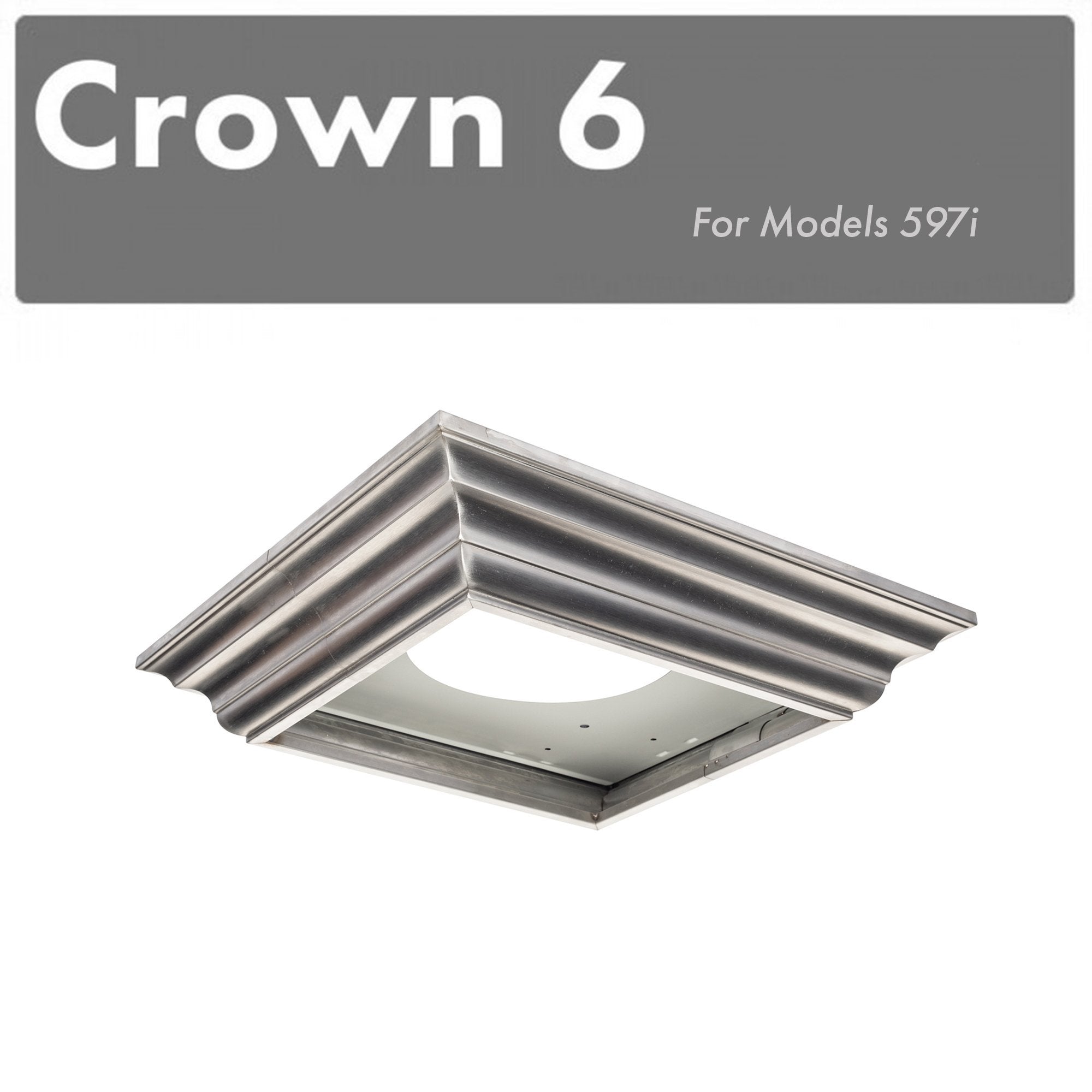 ZLINE ZLINE Crown Molding #6 For Island Range Hood (CM6-597i)