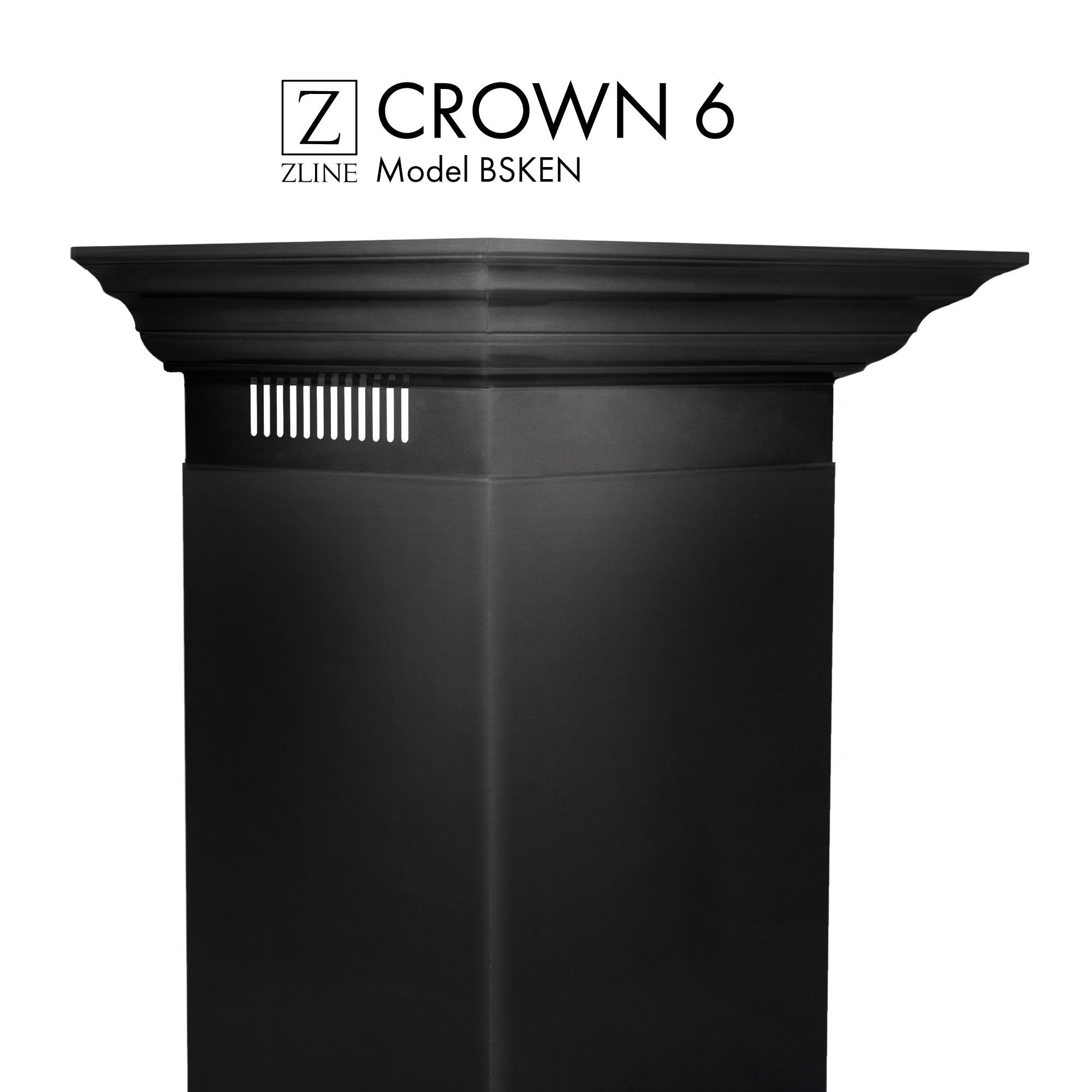 ZLINE ZLINE Crown Molding Profile 6 for Wall Mount Range Hood (CM6-BSKEN)