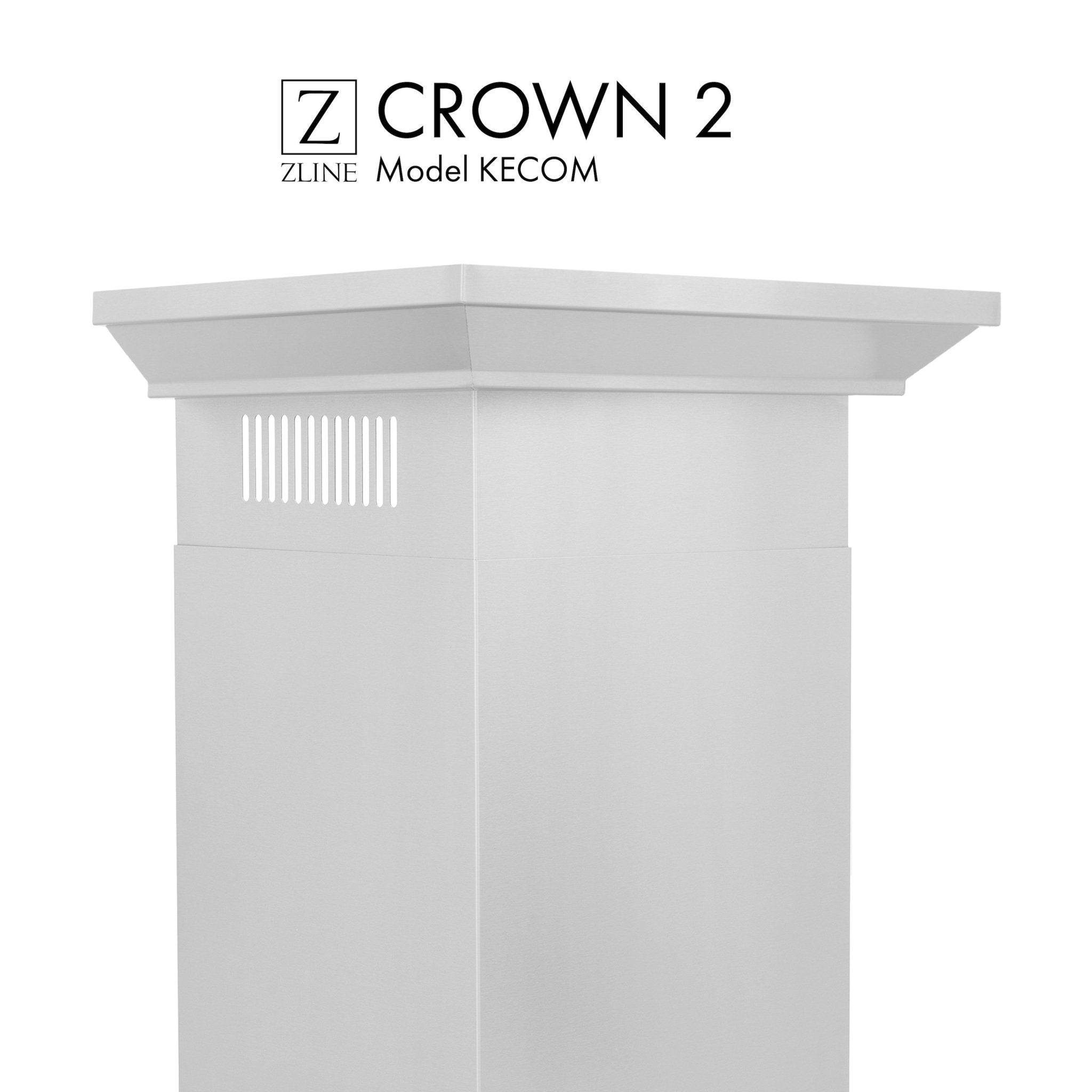 ZLINE ZLINE Crown Molding Profile 2 for Wall Mount Range Hood (CM2-KECOM)