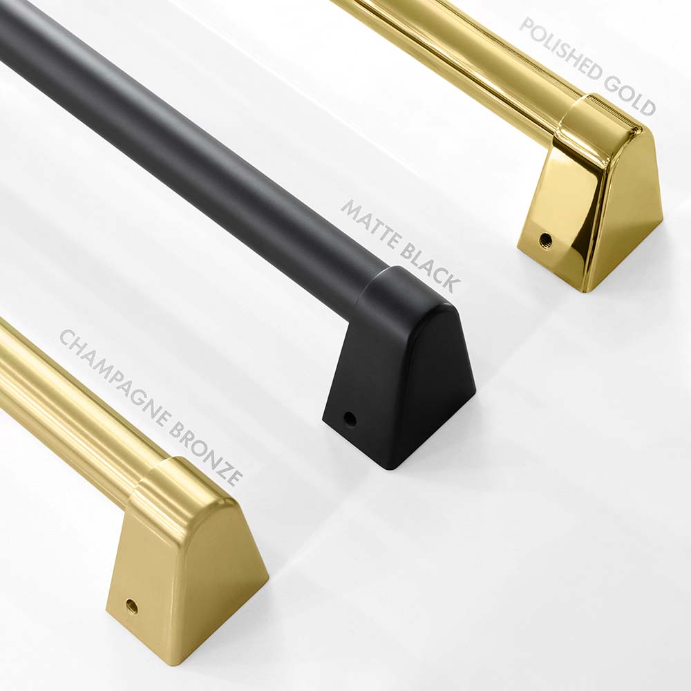 Model: 8654STZ-WM48-CB | ZLINE 48" ZLINE Autograph Edition Stainless Steel Range Hood with White Matte Shell and Champagne Bronze Handle