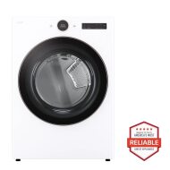 LG 7.4 cu. ft. Smart Front Load Gas Dryer with AI Sensor Dry & TurboSteam Technology