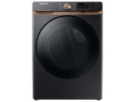 Samsung 7.5 cu. ft. Smart Gas Dryer with Steam Sanitize+ and Sensor Dry in Brushed Black