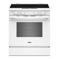 Whirlpool 30-inch Electric Range with No Preheat and Slow Cook Modes