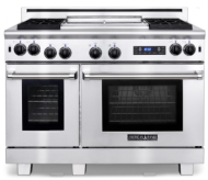 American Range 48 MEDALLION SERIES DUAL FUEL SELF-CLEAN GAS RANGE - Natural Gas