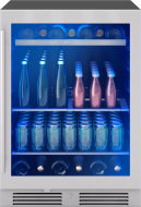 Zephyr Beverage Center 24", Reversible Single Zone