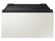 Samsung  Bespoke 27" Wide Laundry Pedestal with Storage Drawer in Ivory