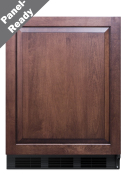 Summit 24" Wide Refrigerator-Freezer, ADA Compliant (Panel Not Included)