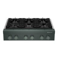 KitchenAid® 36-inch 6-Burner Gas Commercial-Style Rangetop