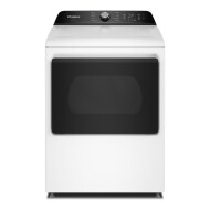 Whirlpool 7.5 cu. ft. Smart Gas Top Load Dryer with Steam Iron and AI Dry